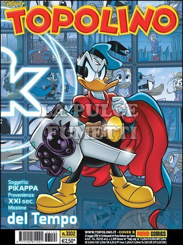 TOPOLINO LIBRETTO #  3102 - COVER B - PK